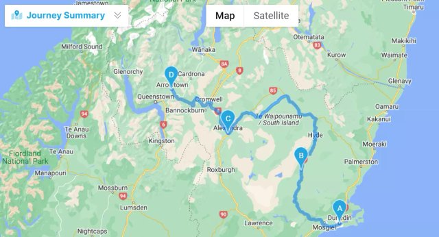 Traveller pre-planning a summer journey using the GetHomeSafe journey management app