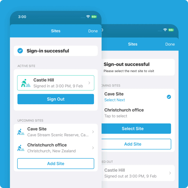Using the Location picker