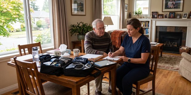 Staff enter clients' homes one after another, each an unknown environment, of...