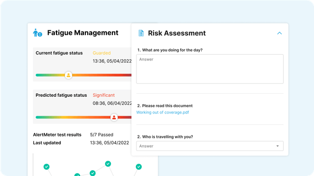 GetHomeSafe dynamic risk assessment form with custom questions and risk score thresholds